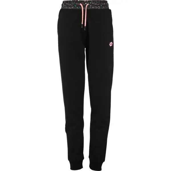 Lotto TEPI Dívčí tepláky, černá, velikost 164-170