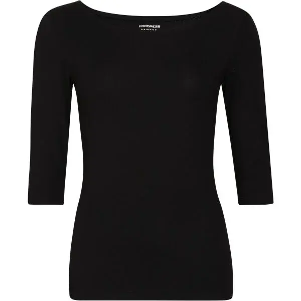 PROGRESS AKINA Dámské bambusové triko, černá, velikost