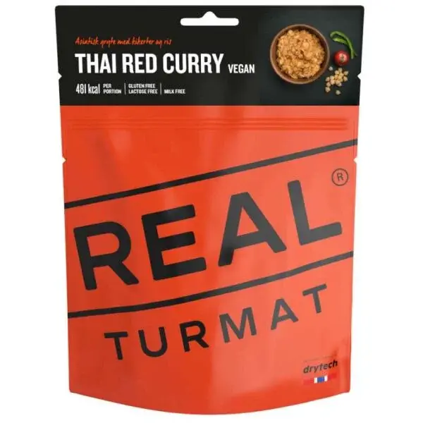 REAL TURMAT THAI RED CURRY (VEGAN) 460G Cestovní a expediční strava, dummy, velikost