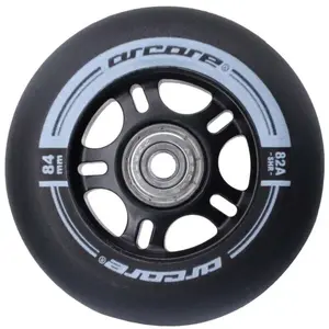 Arcore INLINE WHEELS 4PACK 84-82A Inline kolečka, černá, velikost