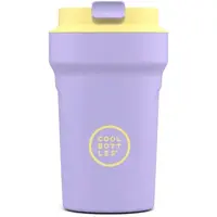 COOL BOTTLES PARADISE 350 ML Nerezový termo hrnek, fialová, velikost 350 ML