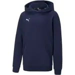 Puma TEAMGOAL 23 CASUALS HOODIE Dětská fotbalová mikina, tmavě modrá, velikost
