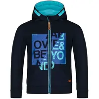 LOAP DOMINICAN Chlapecká mikina, tmavě modrá, velikost 112-116