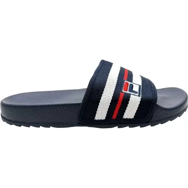 Fila HERITAGE SLIDES Pánské pantofle, tmavě modrá, velikost