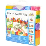 RELAKS-TOYS BUILDING BLOCKS Stavební kostky, mix, velikost