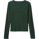 GAP RIB TEE Dámské tričko, tmavě zelená, velikost