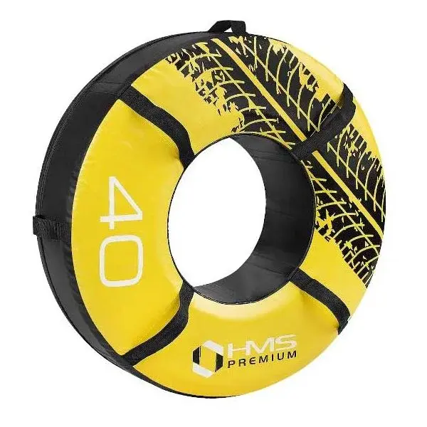 HMS PREMIUM PYT01 Tréninková pneumatika, žlutá, velikost