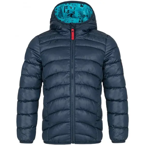 LOAP INUCON Dětská bunda, tmavě modrá, velikost 112-116