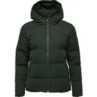 LOAP NATALA Dámský kabát, tmavě zelená, velikost