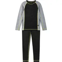REIMA TAITOA Dětská termo souprava, černá, velikost