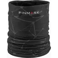 Finmark MULTIFUNCTIONAL SCARF WITH FLEECE Multifunkčná šatka, čierna, veľkosť UNI