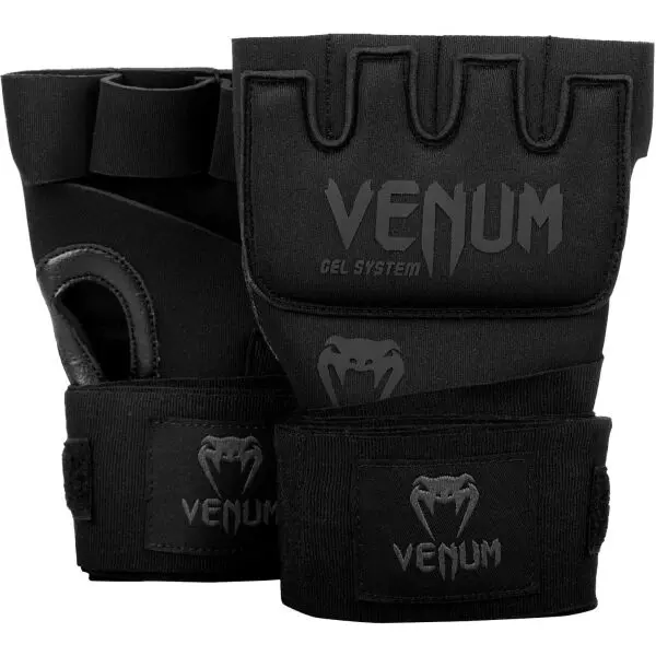 Venum KONTACT GEL GLOVE WRAPS Rukavice, čierna, veľkosť