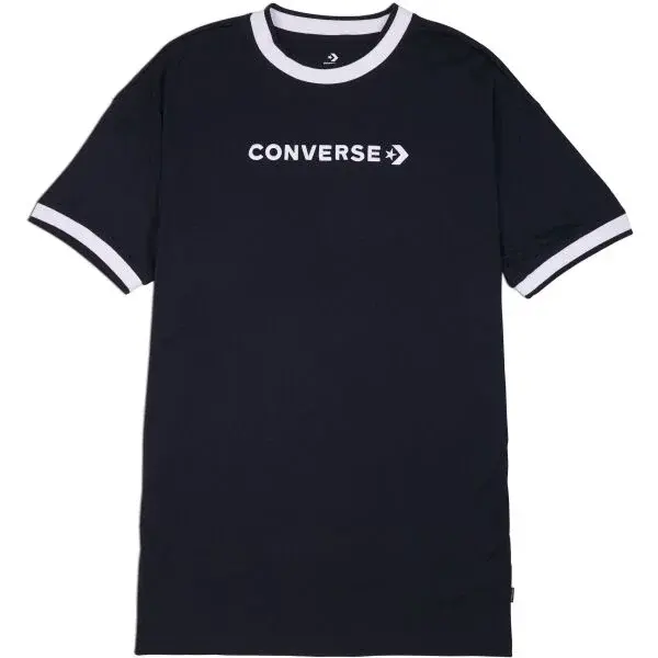 Converse WORDMARK Dámské šaty, černá, velikost