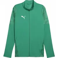 Puma TEAMCUP TRAINING JACKET Pánská fotbalová bunda, zelená, velikost