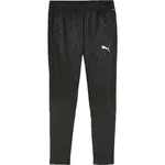 Puma TEAMFINAL WARM PANT Pánské sportovní kalhoty, černá, velikost