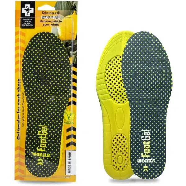 FOOTGEL WORKS Gelové vložky, černá, velikost