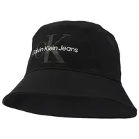 Calvin Klein MONOGRAM SOFT BUCKET HAT Unisexový klobouk, černá, velikost UNI