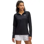 Under Armour TECH RIB 1/2 ZIP Dámské triko, černá, velikost S