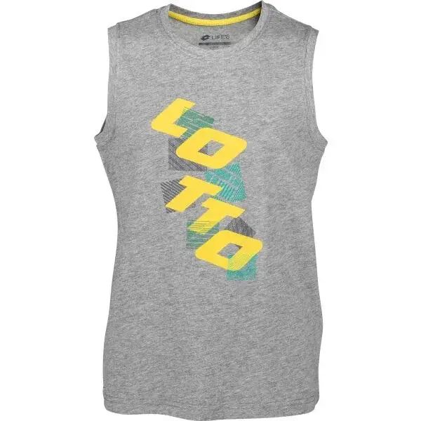 Lotto YORKO Chlapecké tílko, šedá, velikost 116-122