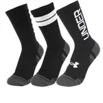 Under Armour PERFORMANCE Unisex ponožky, černá, velikost L