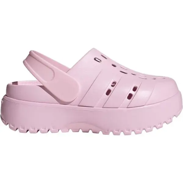 adidas ADILETTE CLOG PLATFORM Dámské pantofle, růžová, velikost 37