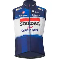Castelli QUICK STEP PRO LIGHT Pánská cyklistická vesta, tmavě modrá, velikost