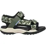 Geox J BOREALIS Chlapecké letní sandály, tmavě zelená, velikost