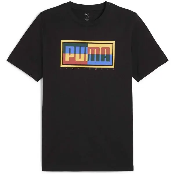 Puma GRAPHIC PUMA GOX TEE Pánské triko, černá, velikost