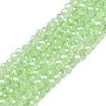 Electroplate Glass Beads Strands