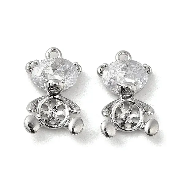 Brass with Glass Peg Bails