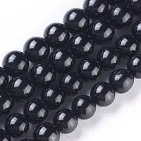 Natural Black Spinel Strands