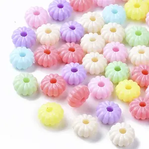 Opaque Polystyrene Plastic Corrugated Beads