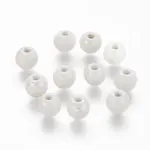 Pearlized Handmade Porcelain Round Beads