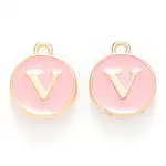 Golden Plated Alloy Enamel Charms
