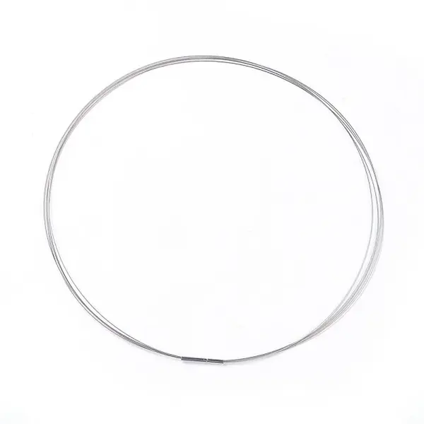 Steel Wire Necklace Making