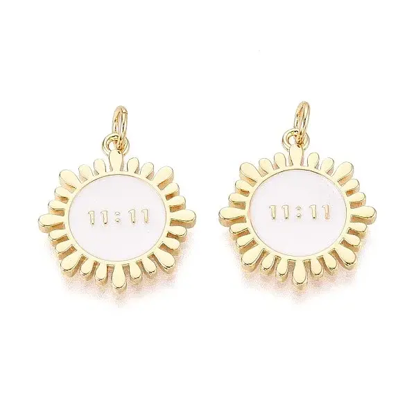 Brass Enamel Pendants