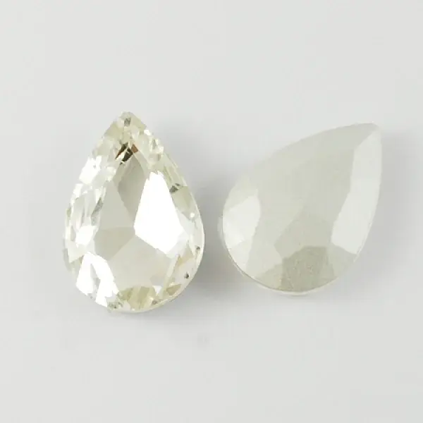 Glass Pointed Back Rhinestone