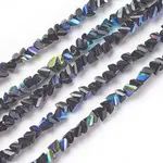 Electroplate Glass Beads Strands