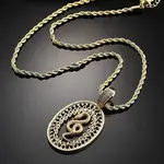 Brass Cubic Zirconia Pendant Necklaces for Women