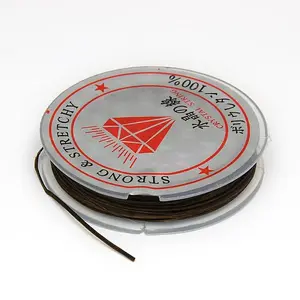 Flat Elastic Crystal String