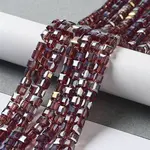 Electroplate Glass Beads Strands