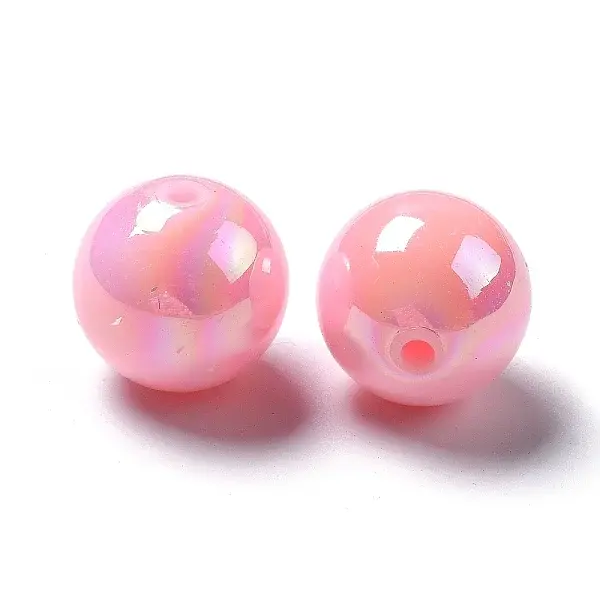 Solid Color Acrylic Beads