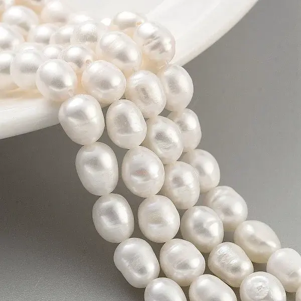 Natural Cultured Freshwater Pearl Beads Strands