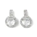 Brass Micro Pave Cubic Zirconia Pendants