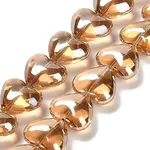 Electroplate Glass Beads Strands