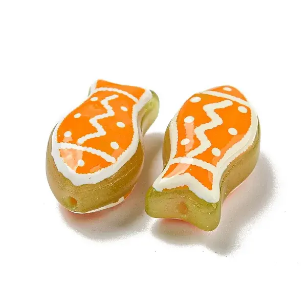 Handmade Transparent Glass Beads