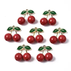 Alloy Enamel Pendants