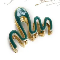 Alloy Enamel Claw Hair Clips