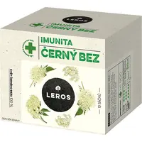 Leros Černý bez bylinný čaj 10x1 ks