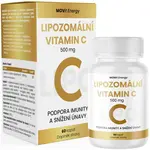Movit Energy Lipozomální Vitamin C 500 mg kapsle pro podporu imunitního systému, krásnou pleť a nehty 60 cps